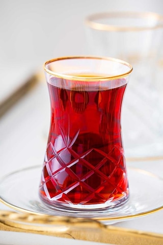 Acar Roland Gold 12 Parça Çay Seti Hms-06750 Altın