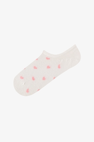 Penti Kahve Pembe Lovely Bear Pamuklu 3 Çift Sneaker Çorap Çok Renkli