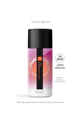 Full Speed Fast Fwd Stop Ve Focus Erkek Deodorant Paketi