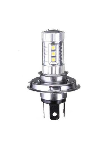 Pazly H4 9003 Hb2 80w 8000lm 8000k Mavi Led Far Ampulleri, Gümüş Renk, Yüksek Parlaklık