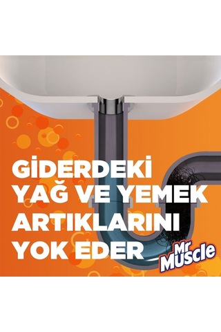 Mr. Muscle Granül Lavabo Açıcı 50 G