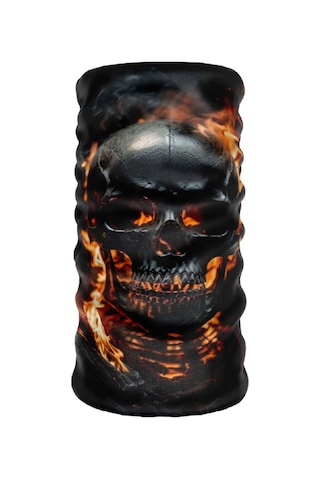 Bebo Store Extreme Spor Motorsiklet Kullananlara Özel Desenli Buff Boyunluk Bandana Balaklava Skull-0208-5