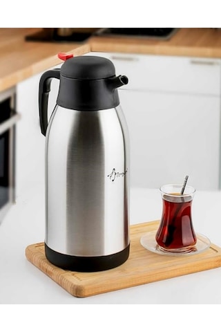 Penguen Png-1250p 2,5 Litre Çift Katlı Çelik Çay Termosu