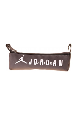 Jordan Air Brooklyn Grey Gri Erkek Çocuk İki Bölmeli Kalem Çantası/kalemlik - Q3183