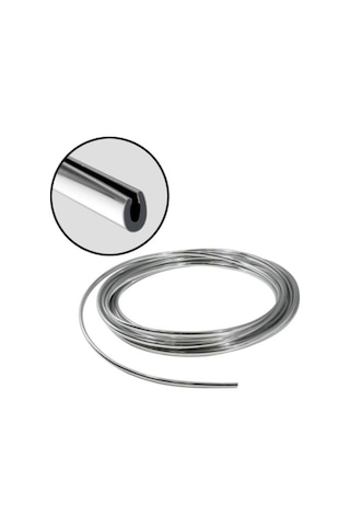 Geçmeli Kapı Koruyucu Çıta Nikelaj 1-5-10-15-25 Metre 6Mm