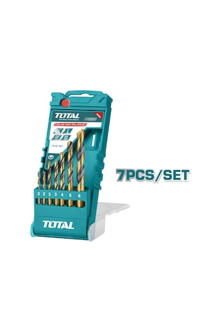 Total 7 Li Hss Twist Matkap Uç Seti