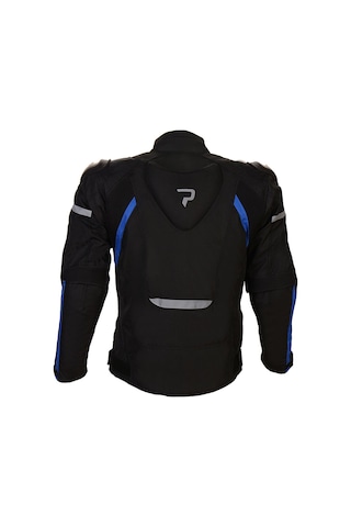 Prohel Colombia Hörgüçlü Motosiklet Montu Mavi - Siyah