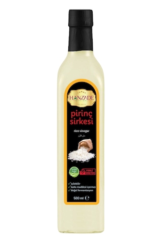 Hanzade Bitkisel Pirinç Sirkesi 500 ML