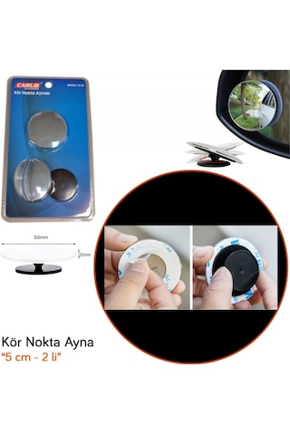 Carub Kör Nokta Ayna Yuvarlak Oynar 50 Mm 2 Li Br0221235