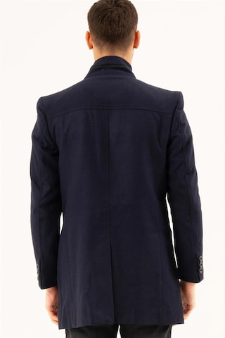 Plt8369 Dewberry Palto-Düz Lacivert-Düz Lacivert
