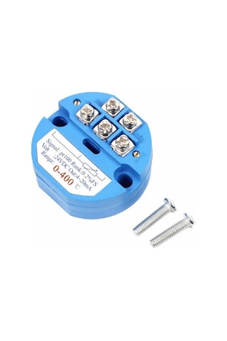 Pt100 Sıcaklık Sensörü 4-20ma Sinyal Dönüştürücü Modülü -400 C +400 C Rtd Transmitter 24v Dc