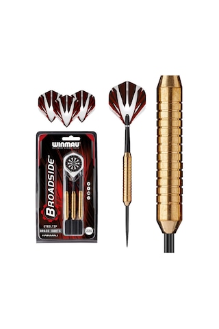 Winmau Broadside Brass 22 Gr Dart Oku