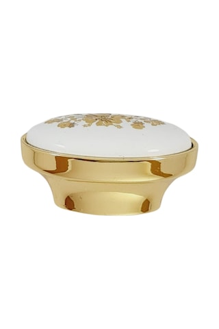 GUISTI Gold Desenli 32 mm Düğme Kulp ( 5 ADET )