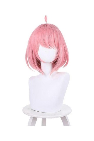 Anime Karakterleri Pembe Cosplay Peruk Cadılar Bayramı Partisi Aksesuarları Cosplay Peruk Dekoru