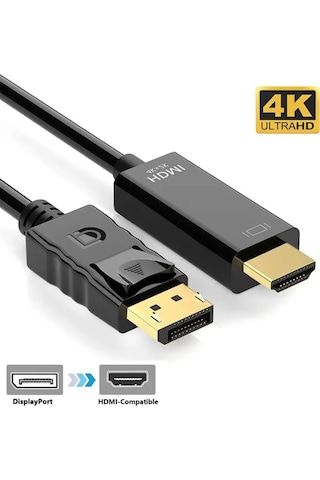 Zr798 Dp To Hdmı Kablo 1.8 M Zr798 Dp To Hdmı Kablo 1.8 M