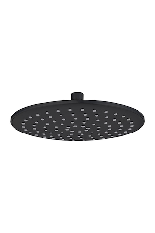 Fause Tepe Duş Başlığı Oval Ø23 Cm Siyah Ktd121-b Siyah