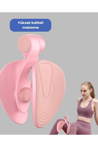 Mey İthalat Uyluk Ve Kalça Çalıştırıcı Egzersiz Aparatı Pembe