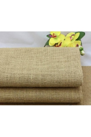 Jüt Kumaş 1x3 Metre Kanaviçe Kumaş Kanaviçe Örtü Telis Bezi