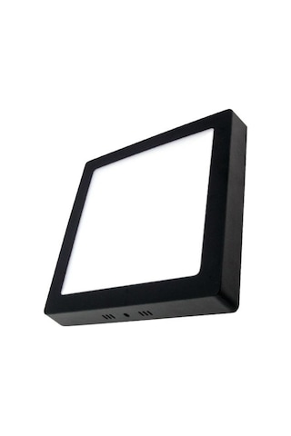 Maxled Mx-1066 12w Sıva Üstü Kare Led Panel Siyah Kasa 6500k Beyaz Işık Siyah