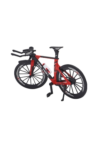 1:10 Die Cast 8a Kırmızı Dağ Bisikleti