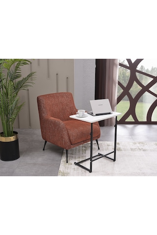 Homedora Laura Ayarlanabilir Laptop Sehpası Beyaz