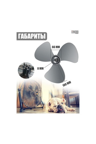 Leezsing 16 İnç 400mm Siyah 3 Kanatlı Elektrikli Fan Bladesi - Ev, Ofis Kullanıma Uygun Evcil Alet Aksesuarı