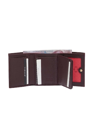 Tergan Bordo Kadın Cüzdan - S1cb00005633-m5d Bordo