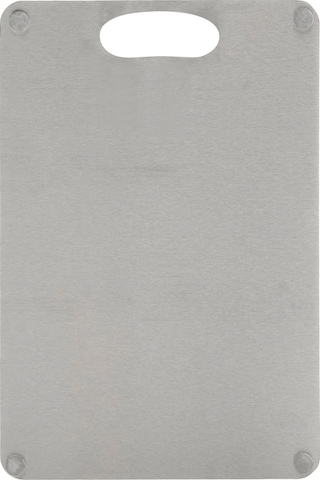 Mudo Home Staınless Doğrama Tahtası 23x34 Cm Metalik