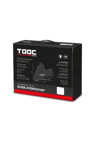 Taac Cover Ultra Hydroscud Su Geçirmez Motosiklet Brandası Siyah