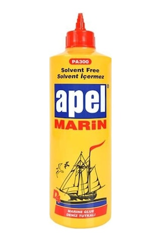 5 Adet Apel Marin Poliüretan Suya Dayanıklı Deniz Tutkalı 600 Ml
