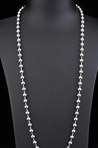 Erkek Çelik Kolye Top Zincir Spor Model 4 Mm 56 Cm Jdepp (31175627) Beyaz