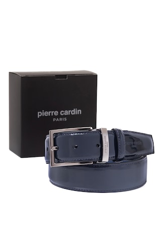 Pierre Cardin Rugan Deri Erkek Kemer Pc2209 Lacivert