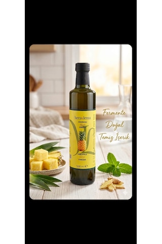 Ananas Detoks Sirkesi Doğal Fermantasyon 500 Ml