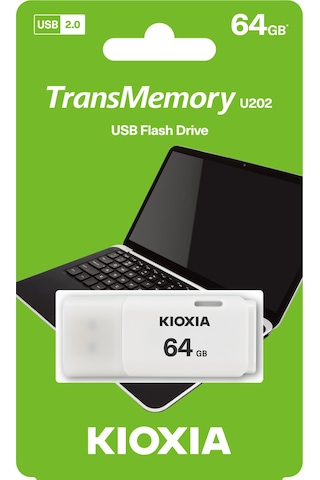 Kioxia TransMemory U202 64 GB USB 2.0 Flash Bellek