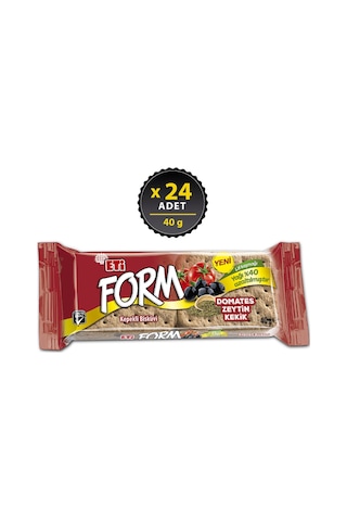 Eti Form Domates Zeytin ve Kekikli Kepekli Bisküvi 24 x 40 G