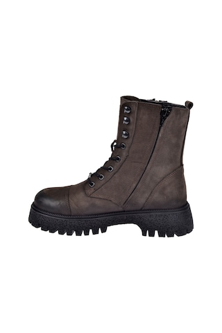 Hammer Jack Hakiki Deri Postal Kadın Bot Hj-23845-z Kahve Nubuk Kahverengi