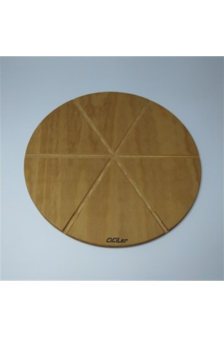 Napoli Ahşap Pizza Kesme Tahtası 20 Cm Ahşap