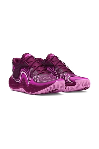 Under Armour Spawn 6 Mid Erkek Mor Basketbol Ayakkabısı 3027647-500 Mor