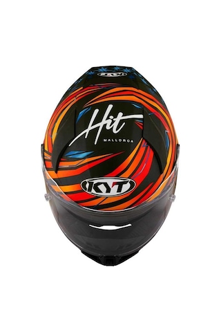Kyt R2r Max Fernandez 2022 Edition t Motosiklet Kaskı Turuncu