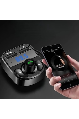 Buğz Qc 3.1a Usb &amp Pd /tf Fm Transmitter
