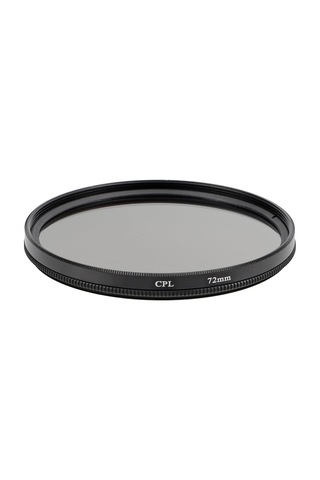 Cpl Polarize Filtre Circular Polarizer Yansıma Önleyici Lens Filtresi 72mm Lensler İle Uyumludur