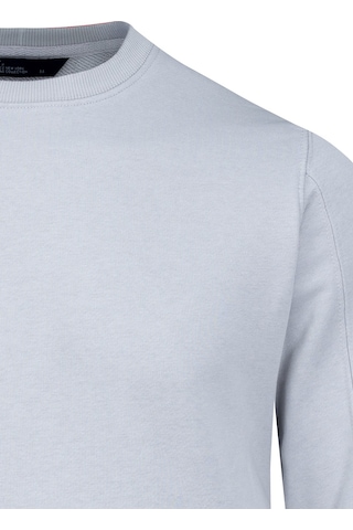 Hatemoğlu Gri Regular Fit Bisiklet Yaka 100% Pamuk Sweatshirt