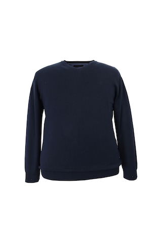 Erkek Büyük Beden Battal Boy 110 Kilo İçin Uygun V Yaka Triko Kazak Lacivert