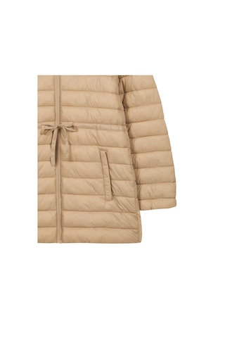 Skechers W Padded Long Light Jacket Kadın Bej Mont S2520206-1345