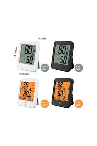 Yulong Reedark "büyük Ekranlı Dijital Termometre Higrometre - İç