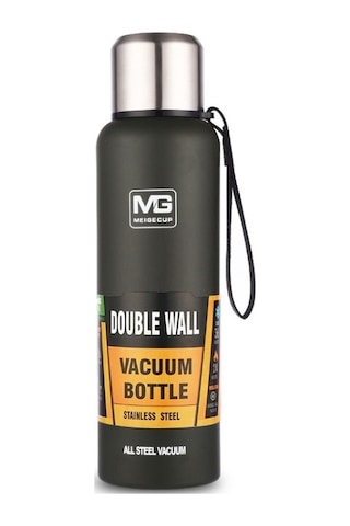 Açık Termos Taşınabilir Büyük Kapasiteli Yalıtımlı Kupa, Kapasite: 1500ml Koyu Mavi