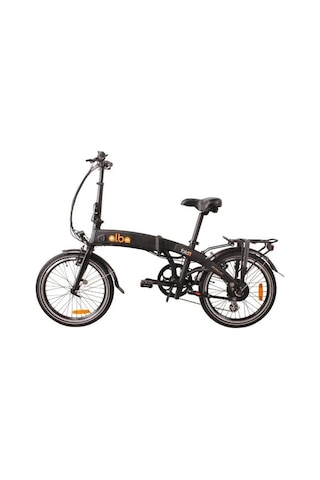 Alba Fold 2 Std Elektrikli Katlanır Bisiklet Led Gösterge, 7.8ah Batarya Siyah E-bike Siyah