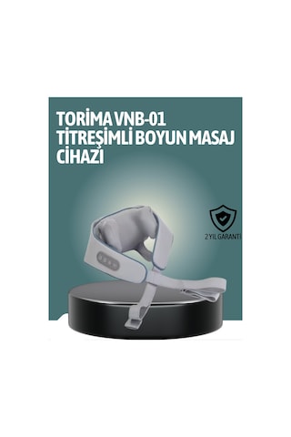 Vnb-01 Şarjlı Isıtmalı Boyun Ve Omuz Masaj Cihazı