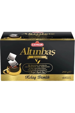 Çaykur Altınbaş Demlik Poşet 40 Lı 200 Gr X 2 Adet