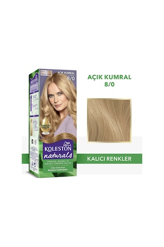 Koleston Naturals Boya 8/0 Açık Kumral